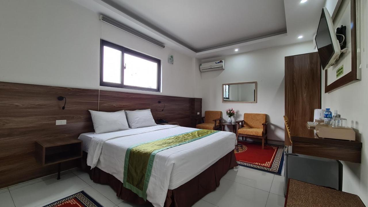 Thanh Hang Hotel Near Emerald My Dinh Hanoi Exteriör bild