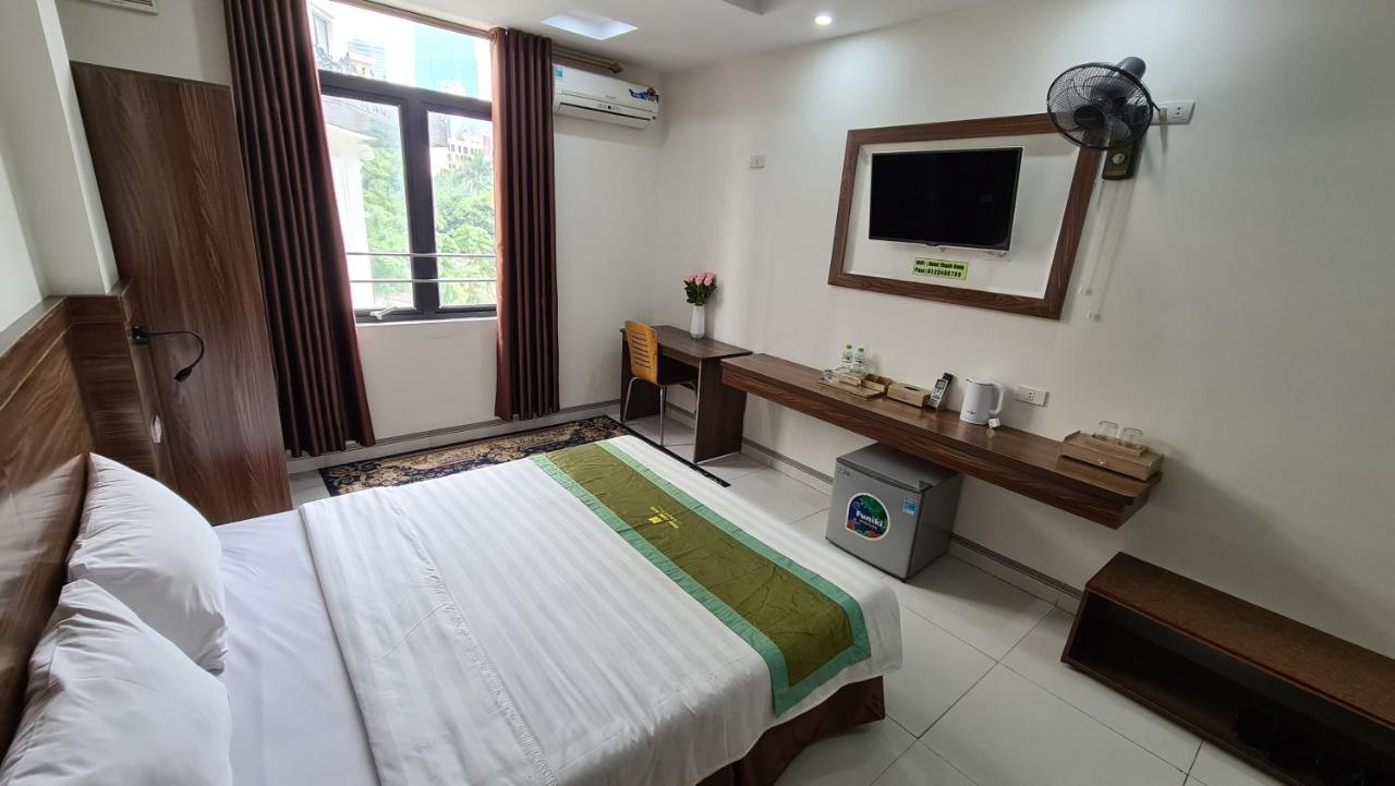 Thanh Hang Hotel Near Emerald My Dinh Hanoi Exteriör bild